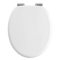 Wide hinge cheap toilet seat